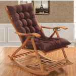 Soft Adult Rocking Chair Cushion - Chair Cover - Folding Chairs Patio Pool Recliner Mat - Living Lounge - High Chair