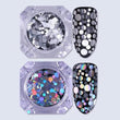Nail Glitter - Chunky Glitter Mix - Cosmetic Tumblers, Nail Art, Resin Art, Slime, Crafts, Cosmetics  -  Party Supply - Festival Dance