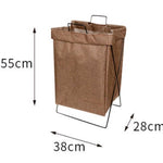 Foldable Hamper Storage Baskets for Laundry, Organizing Home, Clothes, Shelf, Gifts, Baby Nursery, Toys, Closet, Towel, Storage Bin Bag