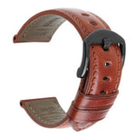 Vintage Calfskin Brown Leather Watch Strap, Leather Brown Strap, Leather Band 20mm/22mm/24mm Men's Strap