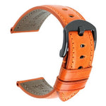 Vintage Calfskin Brown Leather Watch Strap, Leather Brown Strap, Leather Band 20mm/22mm/24mm Men's Strap