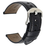 Vintage Calfskin Brown Leather Watch Strap, Leather Brown Strap, Leather Band 20mm/22mm/24mm Men's Strap