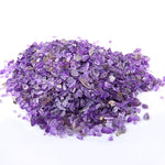 Amethyst Semi Tumbled Gemstone Mini Chips 3-5 mm, Amethyst Tumbled Chips, Amethyst Purple Tumbled Chips, Wholesale Bulk Lot, Natural Crushed