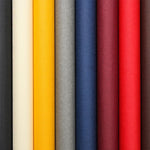 Linen Wrapping Paper Roll - For Birthday Presents Christmas Gifts - Solid Color - Black White Yellow Gray Red Brown Blue - Gift Wrap Craft