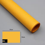 Linen Wrapping Paper Roll - For Birthday Presents Christmas Gifts - Solid Color - Black White Yellow Gray Red Brown Blue - Gift Wrap Craft