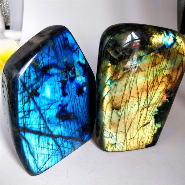 Labradorite | Large Labradorite Stone | Freeform Blue | Labradorite| Labradorite Free Form | Labradorite Freestanding | Lab Free Form