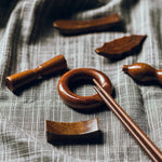 Wooden Chopstick Rest - Chopstick Holder - Cute Japanese Chopstick Stand - Serving Utensils - Table Decor - Restaurant Decoration - Dining