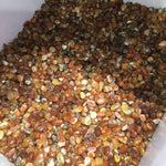 หินทับทิมแดงแบบก้อน หินคริสตัลทับทิมแดงธรรมชาติ อัญมณีจำนวนมาก คริสตัลจำนวนมาก คริสตัลสำหรับกริดและงานเรกิ หินเกิดราศีเมถุน