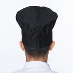 Custom Chefs Hat - Text Printing Skull Cap - Personalised Cook Cooking Hats - Head Chef Kitchen Gift Work Restaurant Cafe Hotel Work