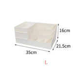 Cosmetic Storage Box Organizer, Desktop Makeup Organizer, Jewelry Drawer Container, Makeup Vanity, Desk Organizer, Toiletry Bathroom Storage