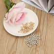 50 Pcs Doll Buttons Small Mini Miniature 5mm Tiny Little Micro Knitting Fastening Circle Clothes Making Sewing Sew Clothing Fasten Craft