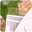 16 Pcs Hand Embroidery Needles Number 3 - 9, Gold Eye Needle Variety Pack, Crewel Needles, Cotton or Silk Embroidery Needle, Steel Needles