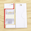 16 Pcs Hand Embroidery Needles Number 3 - 9, Gold Eye Needle Variety Pack, Crewel Needles, Cotton or Silk Embroidery Needle, Steel Needles