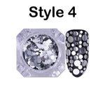 Nail Glitter - Chunky Glitter Mix - Cosmetic Tumblers, Nail Art, Resin Art, Slime, Crafts, Cosmetics  -  Party Supply - Festival Dance