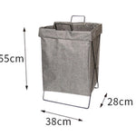 Foldable Hamper Storage Baskets for Laundry, Organizing Home, Clothes, Shelf, Gifts, Baby Nursery, Toys, Closet, Towel, Storage Bin Bag