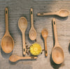 4 Pcs Wooden Measuring Spoons, Coffee Ice Tea Honey, Stirring Serving Utensils, Japanese Spoon Kitchen Cooking Utensil Tool Supplies Soup