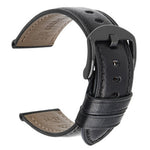 Vintage Calfskin Brown Leather Watch Strap, Leather Brown Strap, Leather Band 20mm/22mm/24mm Men's Strap