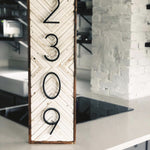 House Numbers | Custom Personalized House Number Plaques | Address Plaque | Modern House Number Sign | Address number | Outdoor Housewarming