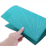 A3 A4 A5 Green Cutting Mat | Self-Healing Mat | Leather Tool | Leatherworking Mat | With Marking Guides | Non-Slip