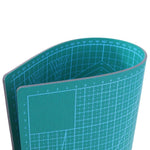 A3 A4 A5 Green Cutting Mat | Self-Healing Mat | Leather Tool | Leatherworking Mat | With Marking Guides | Non-Slip