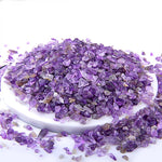 Amethyst Semi Tumbled Gemstone Mini Chips 3-5 mm, Amethyst Tumbled Chips, Amethyst Purple Tumbled Chips, Wholesale Bulk Lot, Natural Crushed