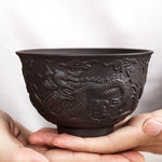 Traditional Chinese Dragon Tea Cups - Authentic, Green Tea, Fruit Tea, Ceramic, Asian Style, Matcha Tea, Mini Cup, Sake Cup Kung Fu