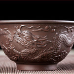 Traditional Chinese Dragon Tea Cups - Authentic, Green Tea, Fruit Tea, Ceramic, Asian Style, Matcha Tea, Mini Cup, Sake Cup Kung Fu