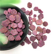 50 grams Raw Corundum Ruby Pieces, Rough Ruby, Uncut Ruby Crystal, July Birthstone, Healing Crystal Stone, Bulk Raw Gemstone, Heart Chakra