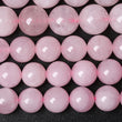 Přírodní růženínové kulaté korálky, krásné přírodní růžové drahokamové korálky, broušené 4mm 6mm 8mm 10mm 12mm, volné korálky, 15 palců dlouhý řetězec
