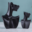 Earrings Stand, Earring Display Mannequin, Earrings Display Model, Stud Holder, Necklace Display Stand, Craft Show Display For Shop Boutique