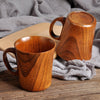 Wooden Coffee Cup - Tea Milk Mug - Breakfast Farmhouse Kitchenware - Toothbrush Holder - Home Decor - Eco Friendly Gift - Kitchen Drinkware