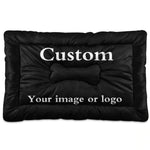 Personalized Rectangle Dog Bed, Custom Dog Bed, Pet Furniture, Modern Dog Bed with Your Picture, Small Dog beds, Dog Lover Gift, Dog Mat