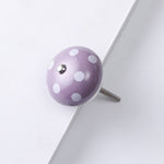 Round Ceramic Knobs Dotted Multicolor Multidesign Ceramic Door Knobs Kitchen Cabinet Drawer Pulls Hardware Knobs Cabinet Knobs Drawer Knobs