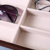 Sunglasses Display Case - Wooden Compartments - Glasses Display Tray - Sunglasses Storage Case - Eyeglasses Storage  - Eyewear Display