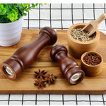เครื่องบดพริกไทยไม้ ของขวัญสำหรับแม่ เครื่องบดเกลือและพริกไทย เครื่องบดทำมือ เครื่องเขย่าพริกไทยและเกลือ เครื่องบดเครื่องเทศ ของขวัญ ตกแต่งครัว