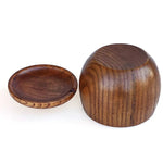 Wooden Spice Jar | Jar with Lid | Food Storage | Candle Jars | Kitchen Seasoning | Organization | Salt Condiment Pot Spoon | Kitchen Dining