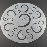 Cake Stencil Template -  Reusable Stencil for Cakes Airbrushing - Fondant Mold Cake Decorating Tools - Baking Supplies - Happy Birthday