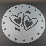 Cake Stencil Template -  Reusable Stencil for Cakes Airbrushing - Fondant Mold Cake Decorating Tools - Baking Supplies - Happy Birthday
