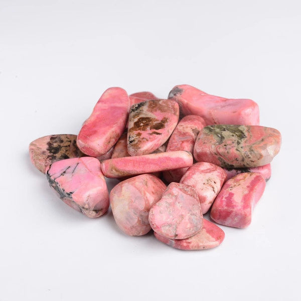 Natural Rhodochrosite Tumbled Stone, Freeform Jumbo Banded Rhodochrosite, Pink Heart Chakra,  Love, Self Love, Energy Healing