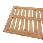Shower Mat - Non-Sliding Sauna, Spa, Bath Mat - Wood Bath Mat - Indoor or Outdoor - Doormat - Bathroom Toilet Decor - Nordic Style Wooden