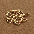 Hromadné karabiny 5mm, 6mm, 7mm, 8mm, 9mm, 11mm, 12mm, karabina s klepetem, otočné karabiny, klipy, taška, klíčenka, háček, komponenty na šperky