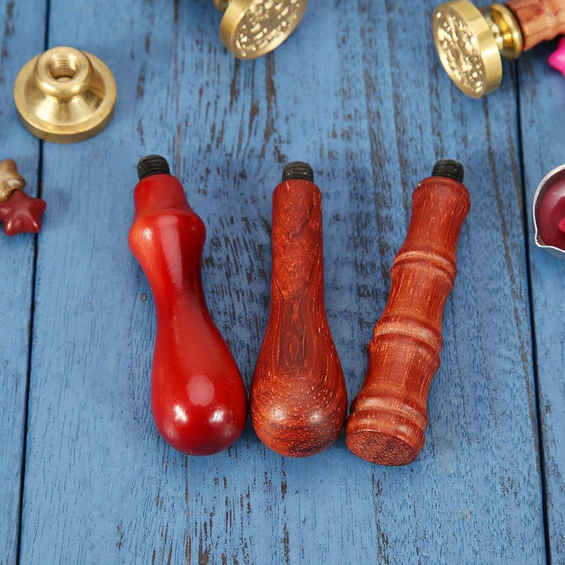 Sealing Wax Stamp Handle Wooden - Seal Wax Stamp Handle Rosewood - For Wedding Invitation Stationary Envelope