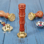 Sealing Wax Stamp Handle Wooden - Seal Wax Stamp Handle Rosewood - For Wedding Invitation Stationary Envelope