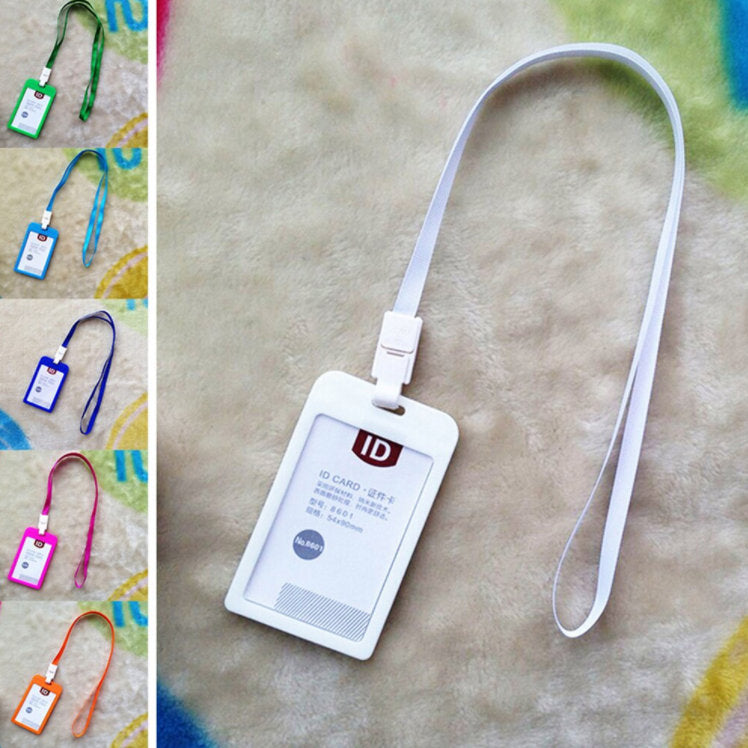 ที่ใส่บัตรประชาชน, ที่ใส่บัตรสีสันสดใสสำหรับคล้องคอ, สำหรับบัตรนักเรียน/ครู, บัตรกุญแจ, ใบขับขี่, เจ้าหน้าที่รักษาความปลอดภัย, สำนักงาน