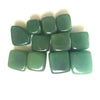 Dongling Jade Tumbled Stones - Palm Stone - Green healing crystals and stones - Heart Chakra - Reiki Energy - Good Luck Fortune - Protection