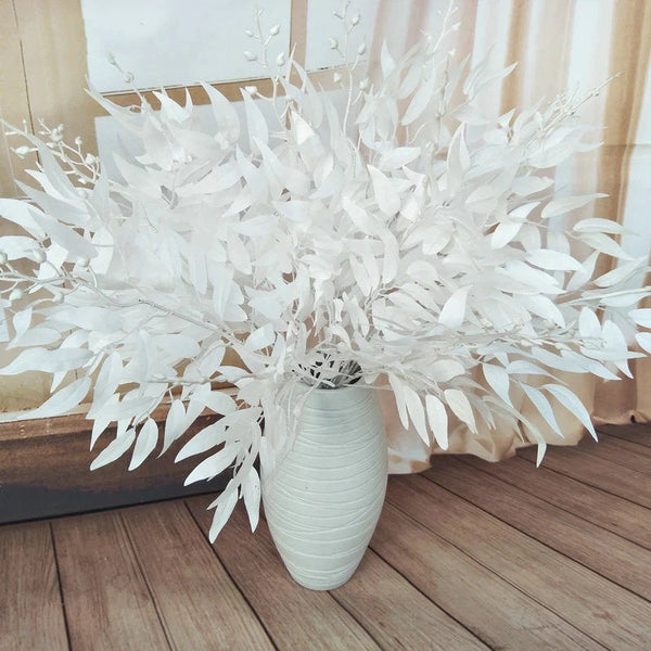White Artificial Flowers - Artificial Faux Centerpiece - Silk Flowers - Fake Flowers - Home Decor - Wedding Decor - Party Decor - Wedding