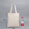 Tote Bag - 100% Cotton Canvas | Blank Bulk | Reusable | Diy Arts & Crafts | Groceries Shopping| Wedding Favors | Company Branding | School