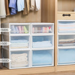 Stackable Storage Box - Bedroom Organizer - Clothes Storage - Drawer Chest - Bedroom Table Stand Cabinet - Closet Organization - Laundry