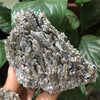 Magnesium Ore, Raw Magnesium Specimen, Silver Crystal Cluster, Healing crystal, Natural Home Decor Craft, Display Specimen Crystal