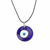 Evil Eye Necklace, Turkish Blue Eye Pendant, Dainty Necklace, Long Eye Necklace, Protection Amulet, Eye Jewelry, Glass Amulet, Gift for Her